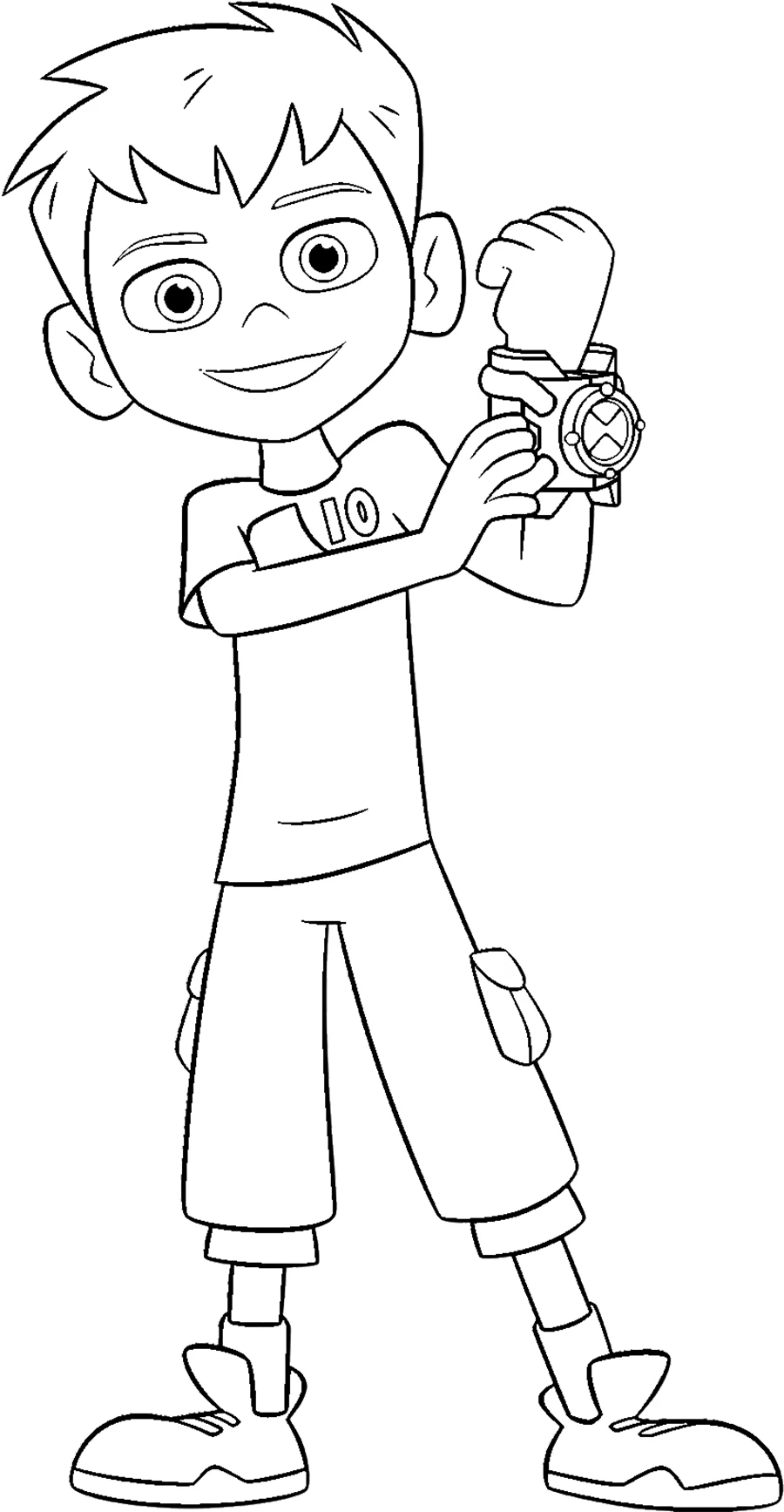 coloriage Ben 10 en ligne pour enfant