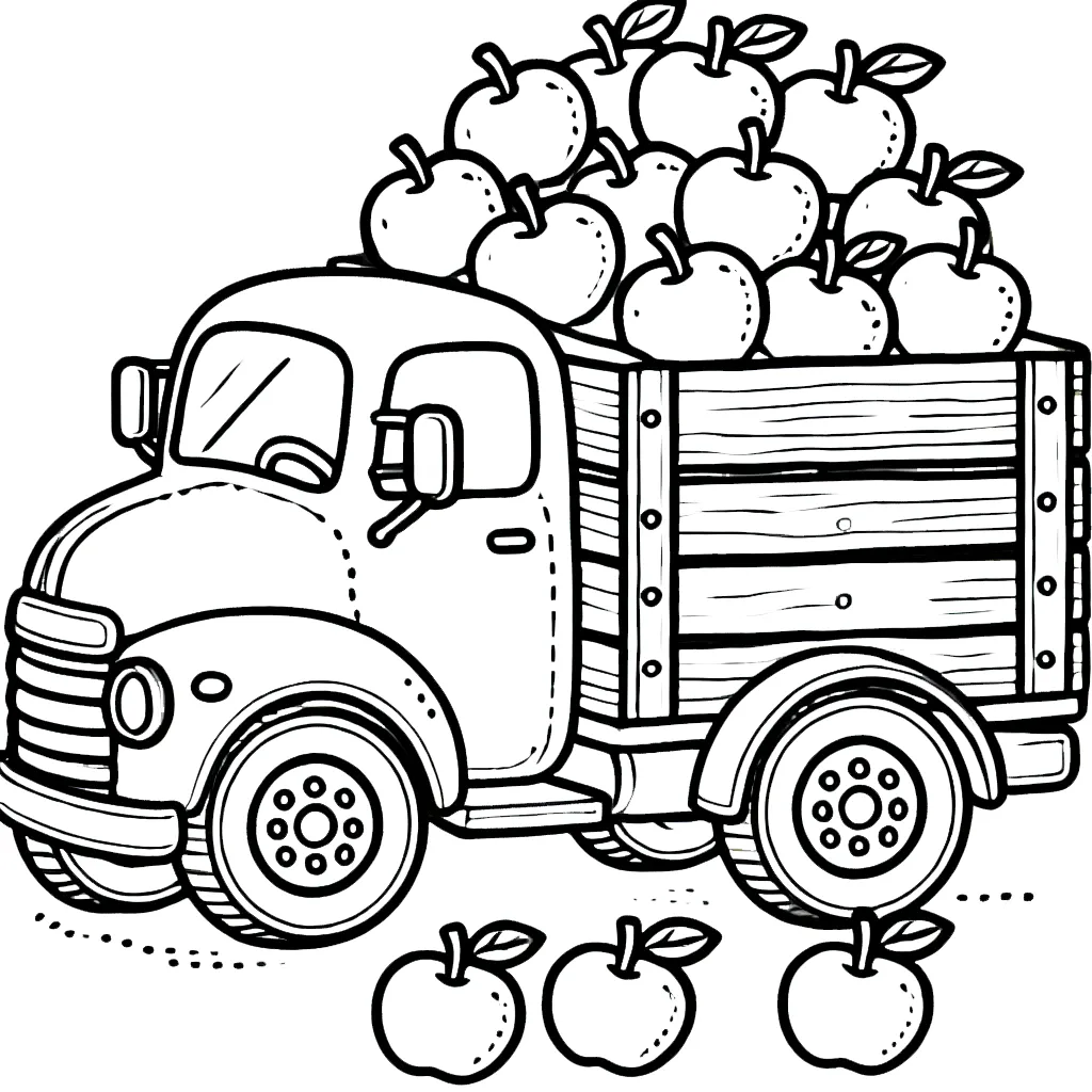 coloriage Camion a imprimer 1