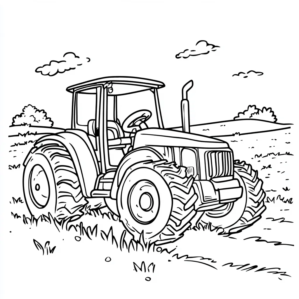 coloriage Camion à imprimer pour enfant de 12 ans