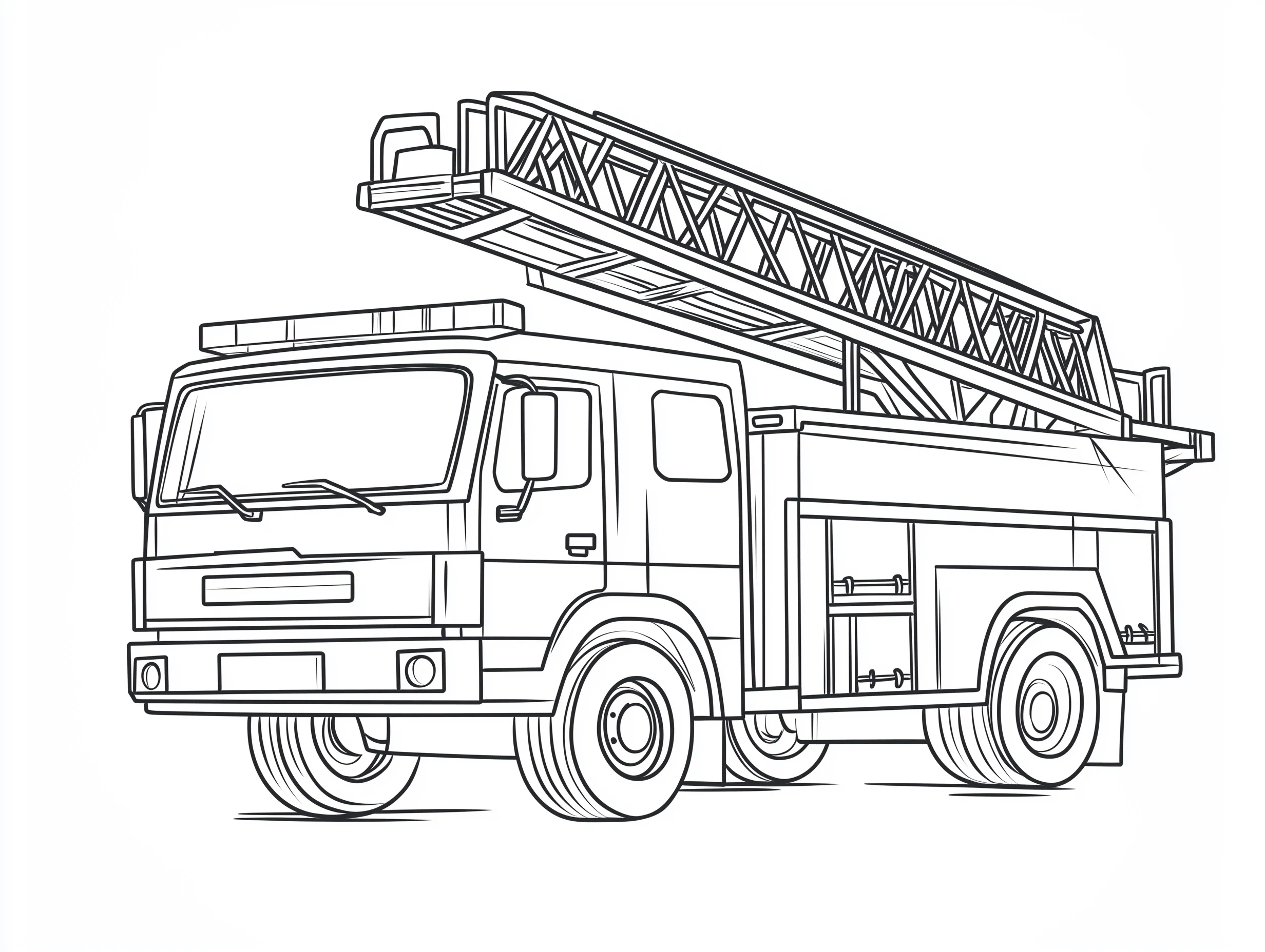 coloriage Camion à imprimer pdf gratuit 1