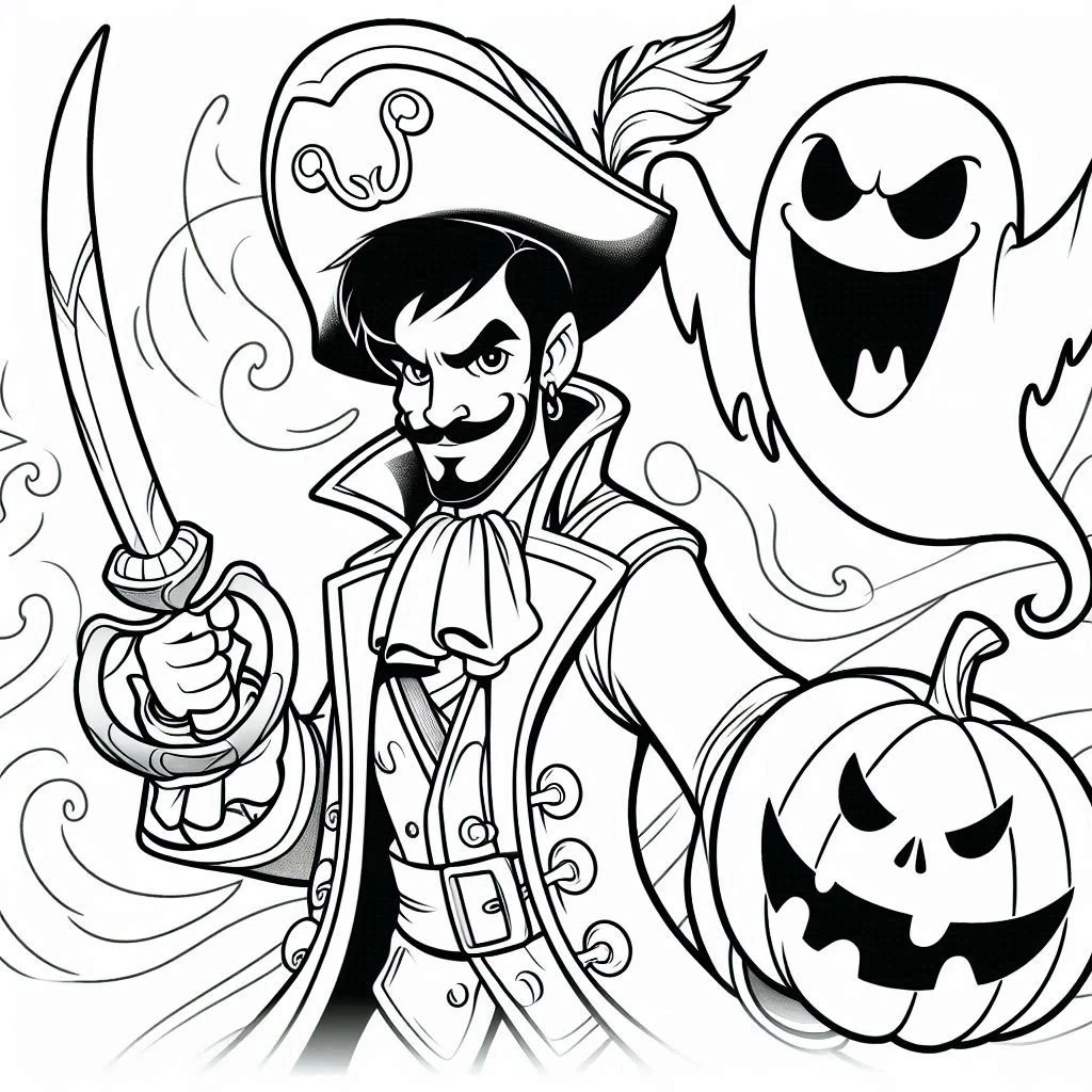 coloriage Disney Halloween et dessins