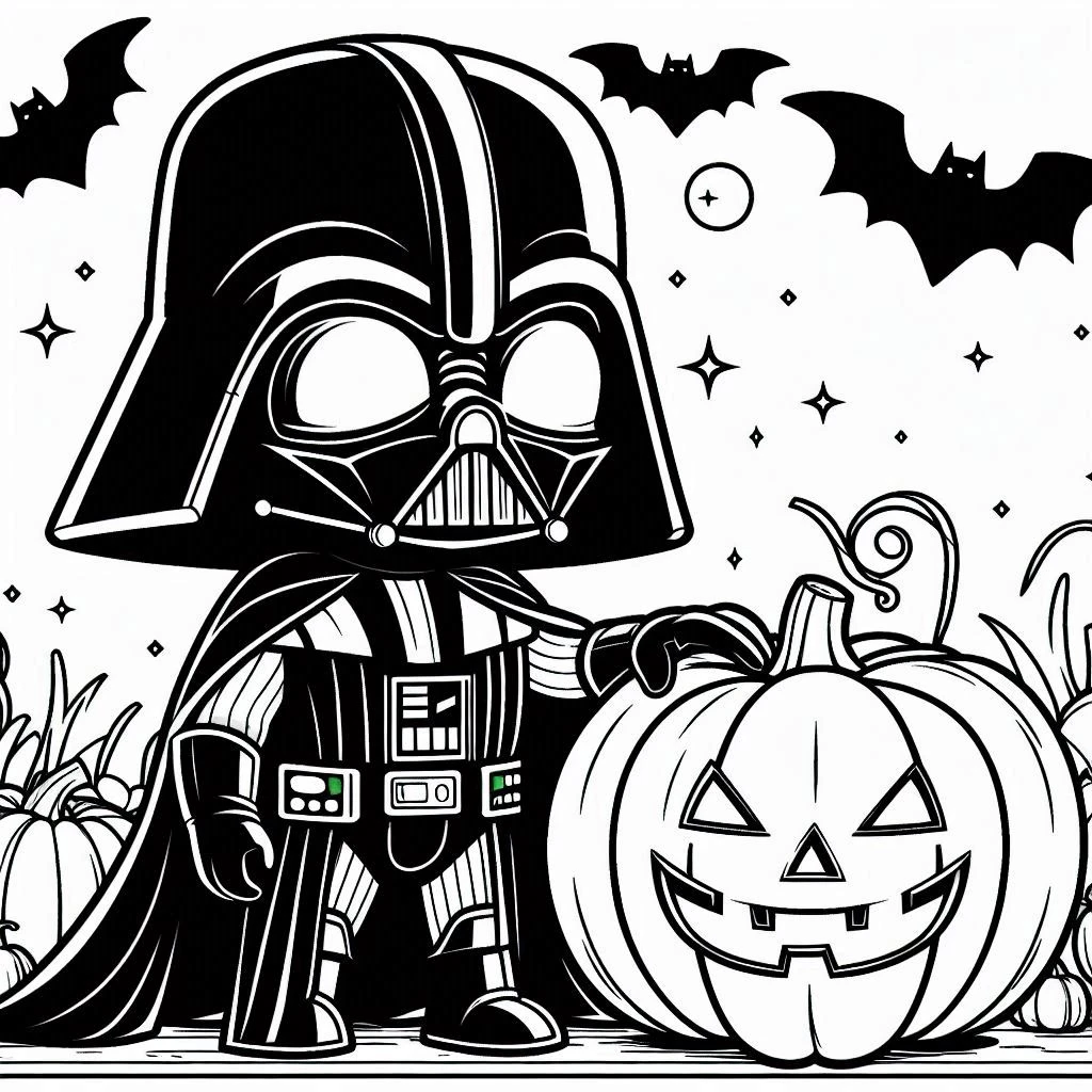 coloriage Disney Halloween a imprimer