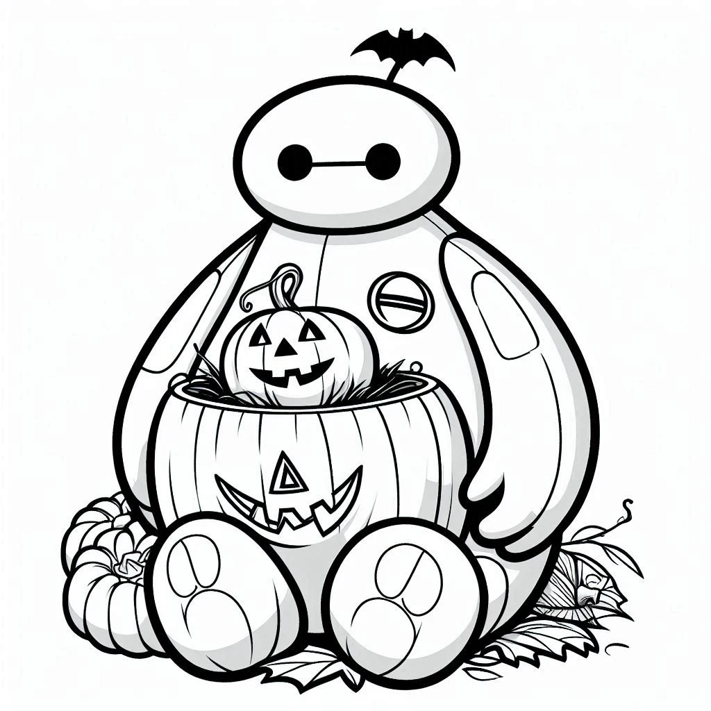 coloriage Disney Halloween et apprentissage