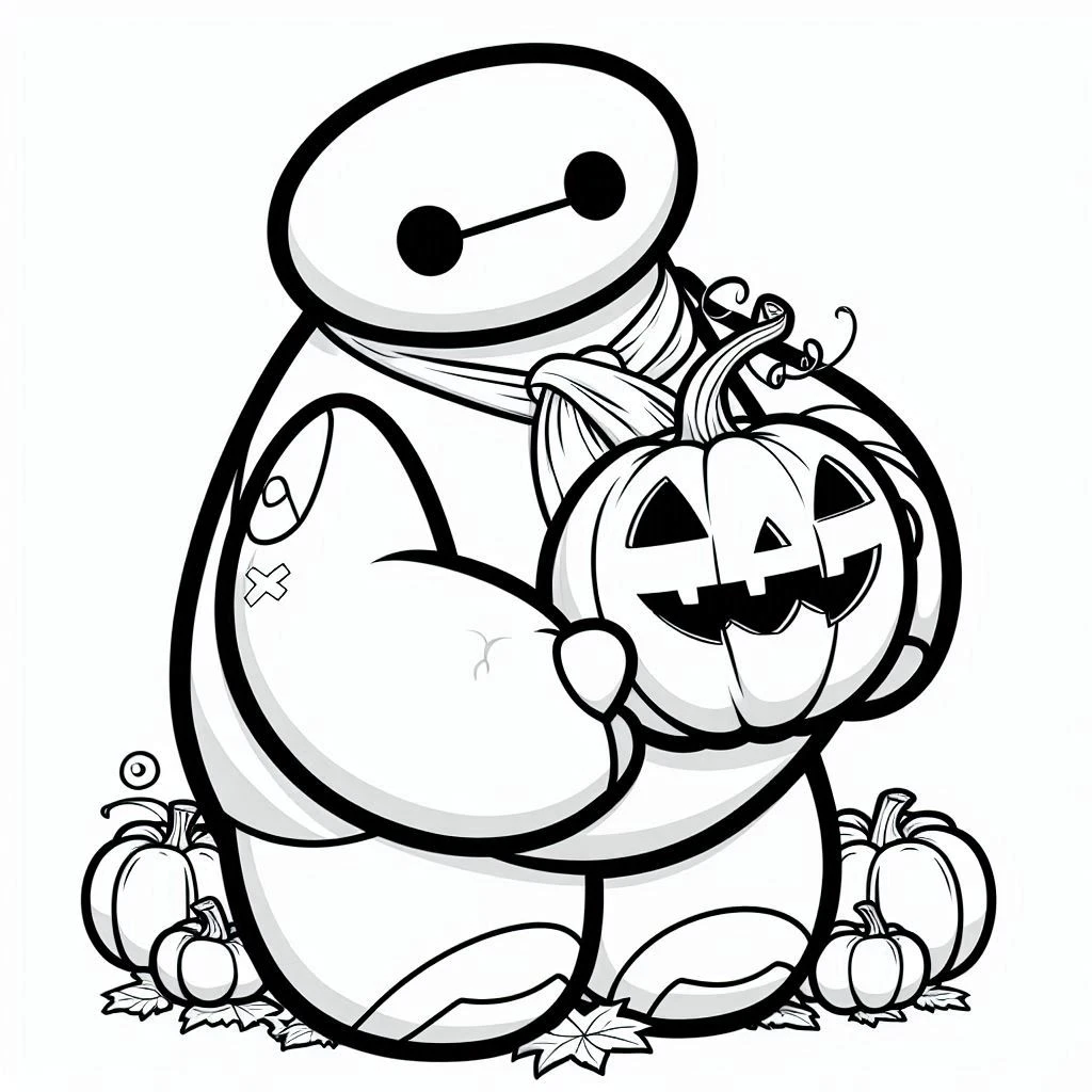 coloriage Disney Halloween en ligne 1