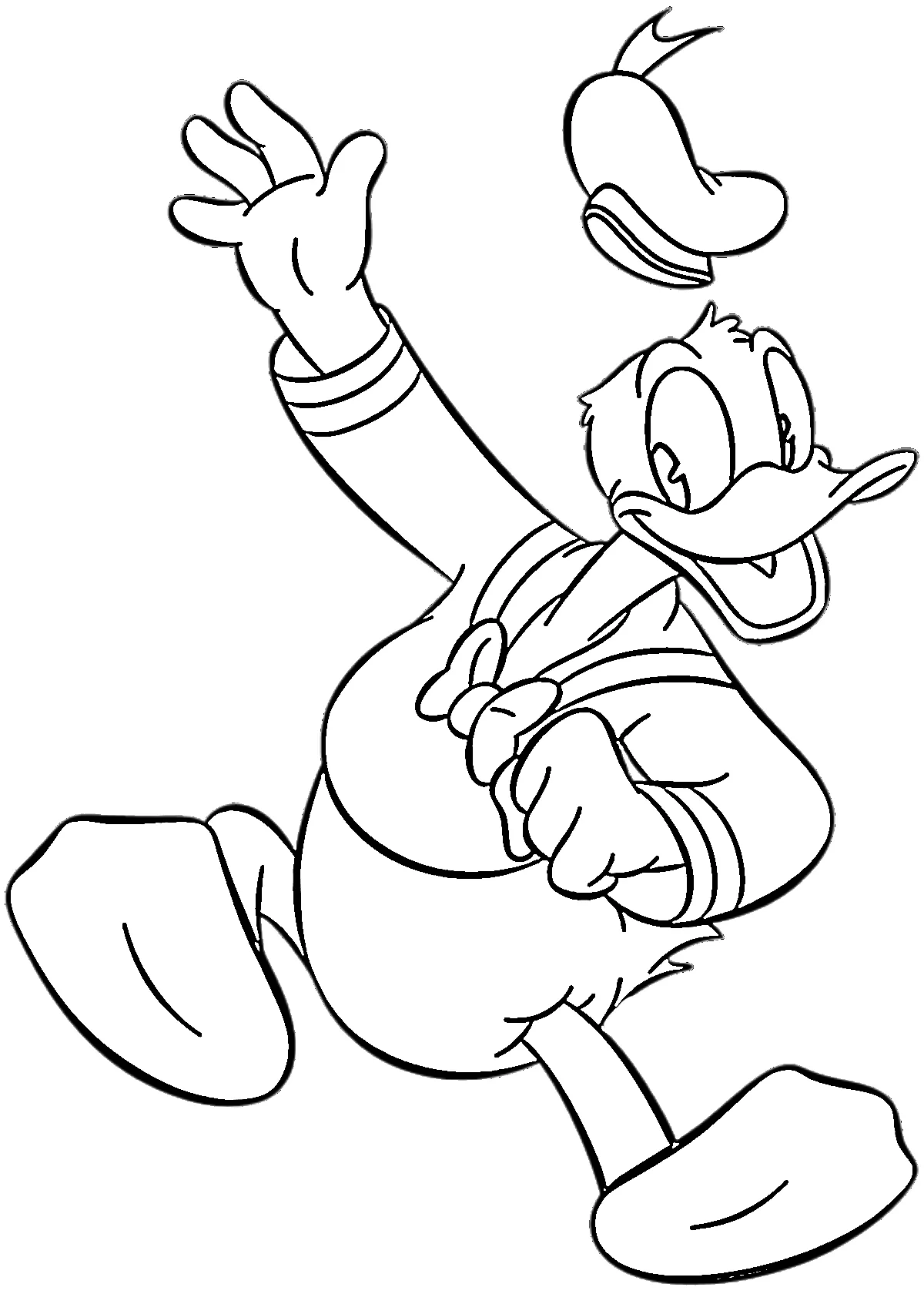 coloriage Donald Duck et dessins