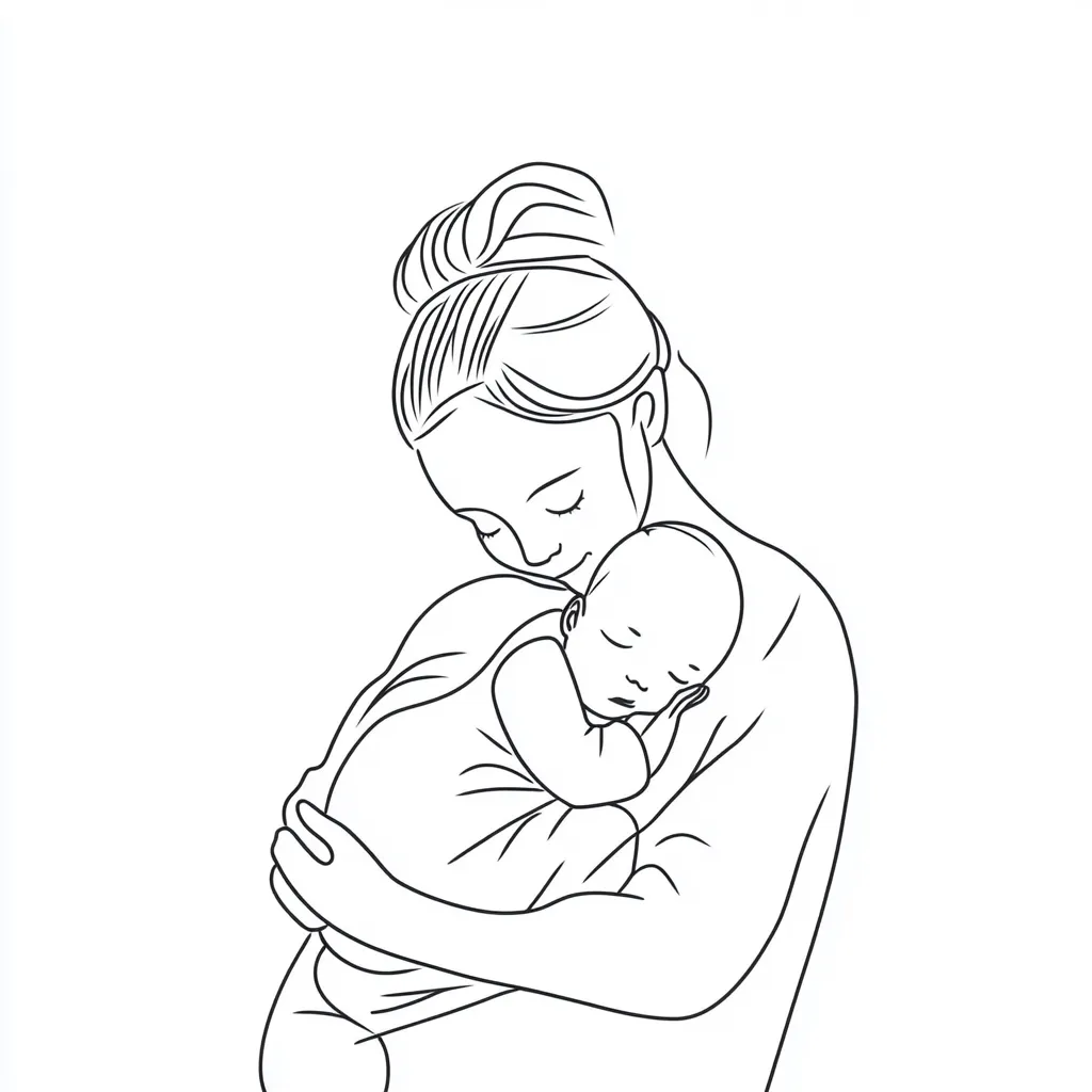 coloriage Famille a colorier en ligne gratuitement