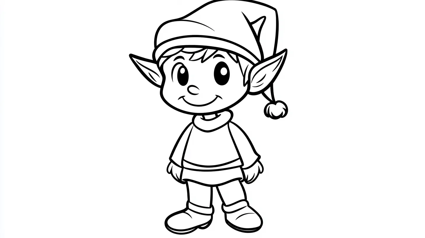 coloriage Lutin Farceur à imprimer pdf gratuit