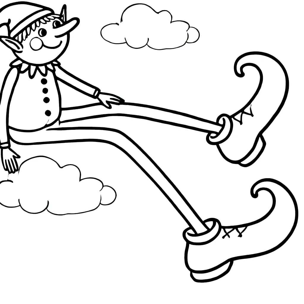 télécharger coloriage Lutin Farceur gratuit 1