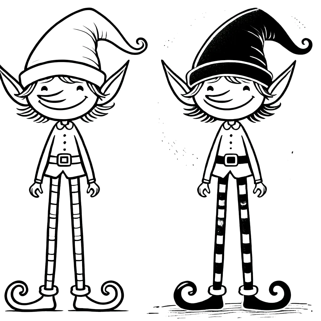 coloriage Lutin Farceur gratuit a imprimer