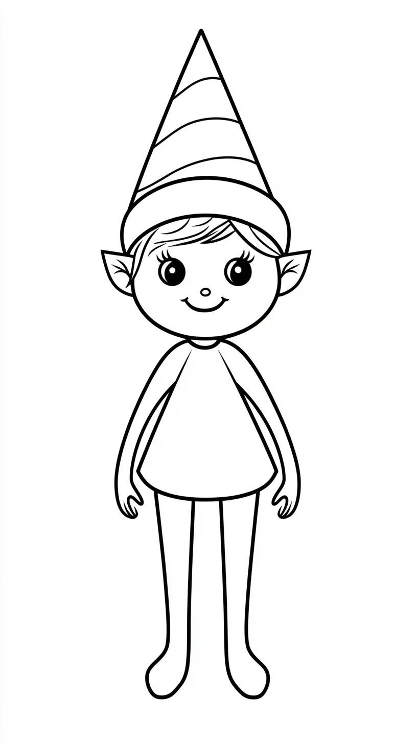 coloriage Lutin Farceur pour enfant de 2 ans 1