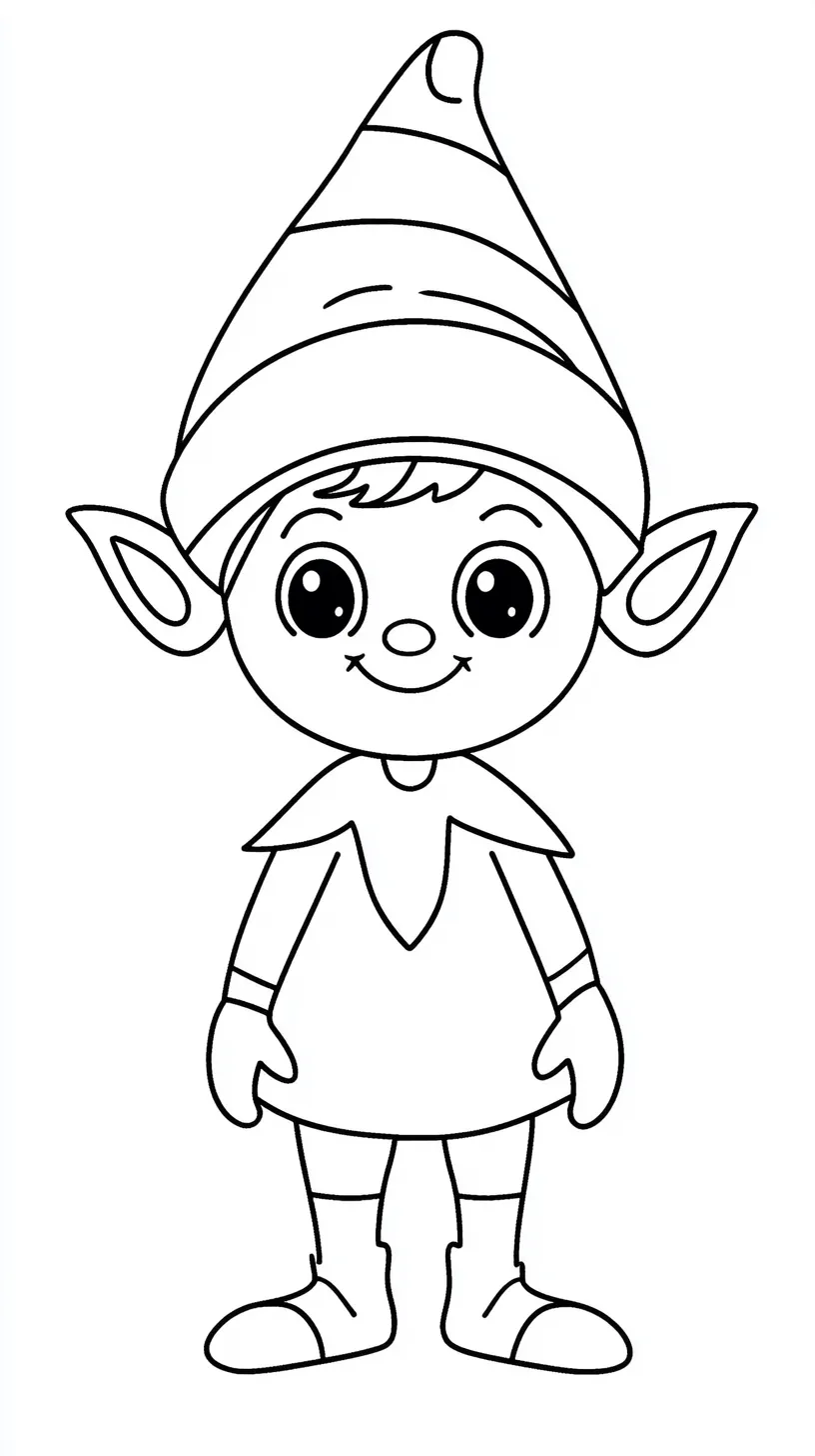 coloriage Lutin Farceur et decoupage a imprimer gratuit 1