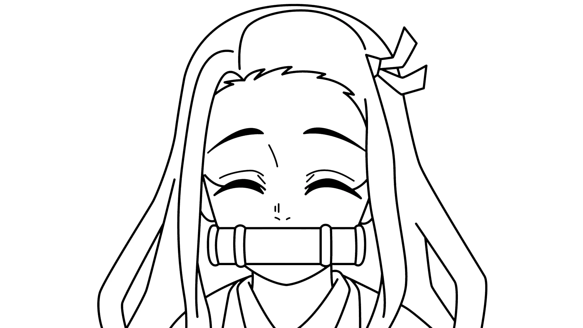 39 Nezuko Coloring Pages Cutest Demon Of Demon Slayer