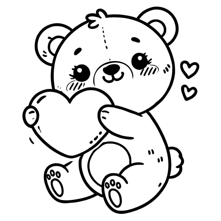 Coloriage Nounours