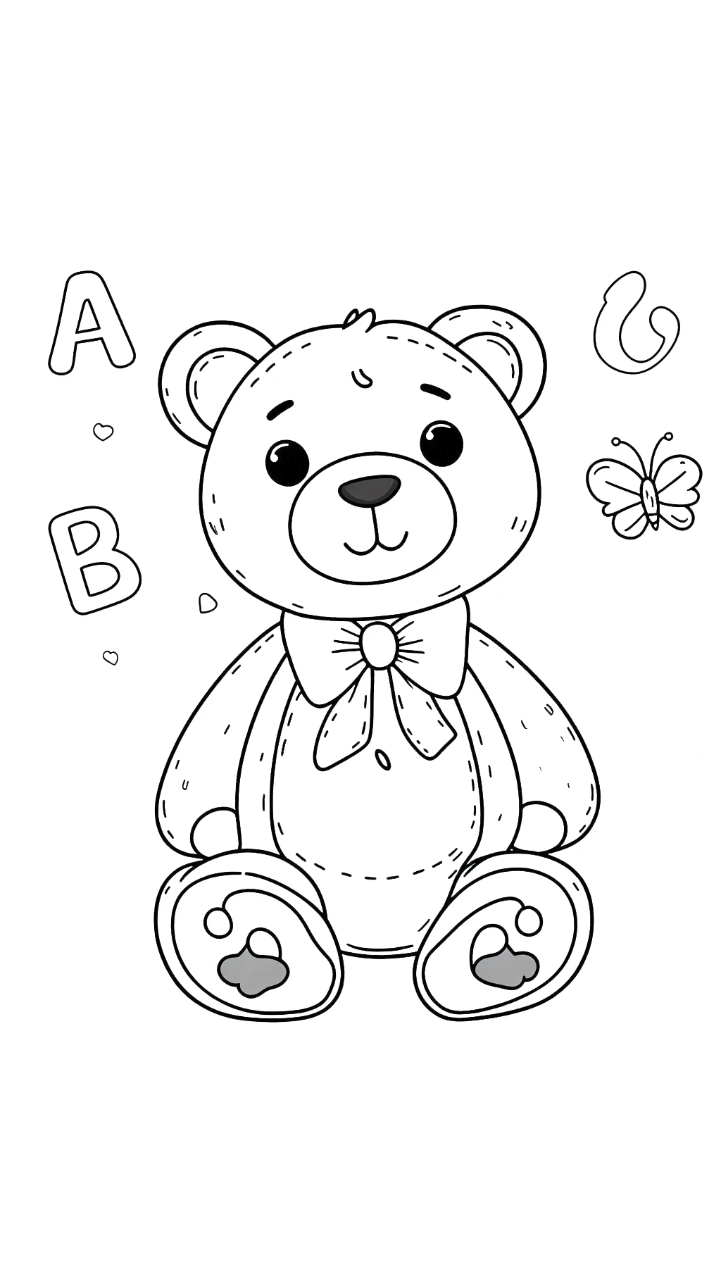 coloriage Nounours a colorier en ligne gratuitement