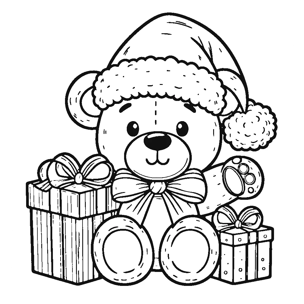 coloriage Nounours a colorier en ligne gratuitement 1