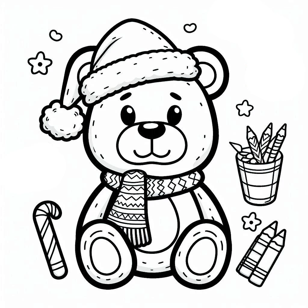 coloriage Nounours à imprimer pdf gratuit 2