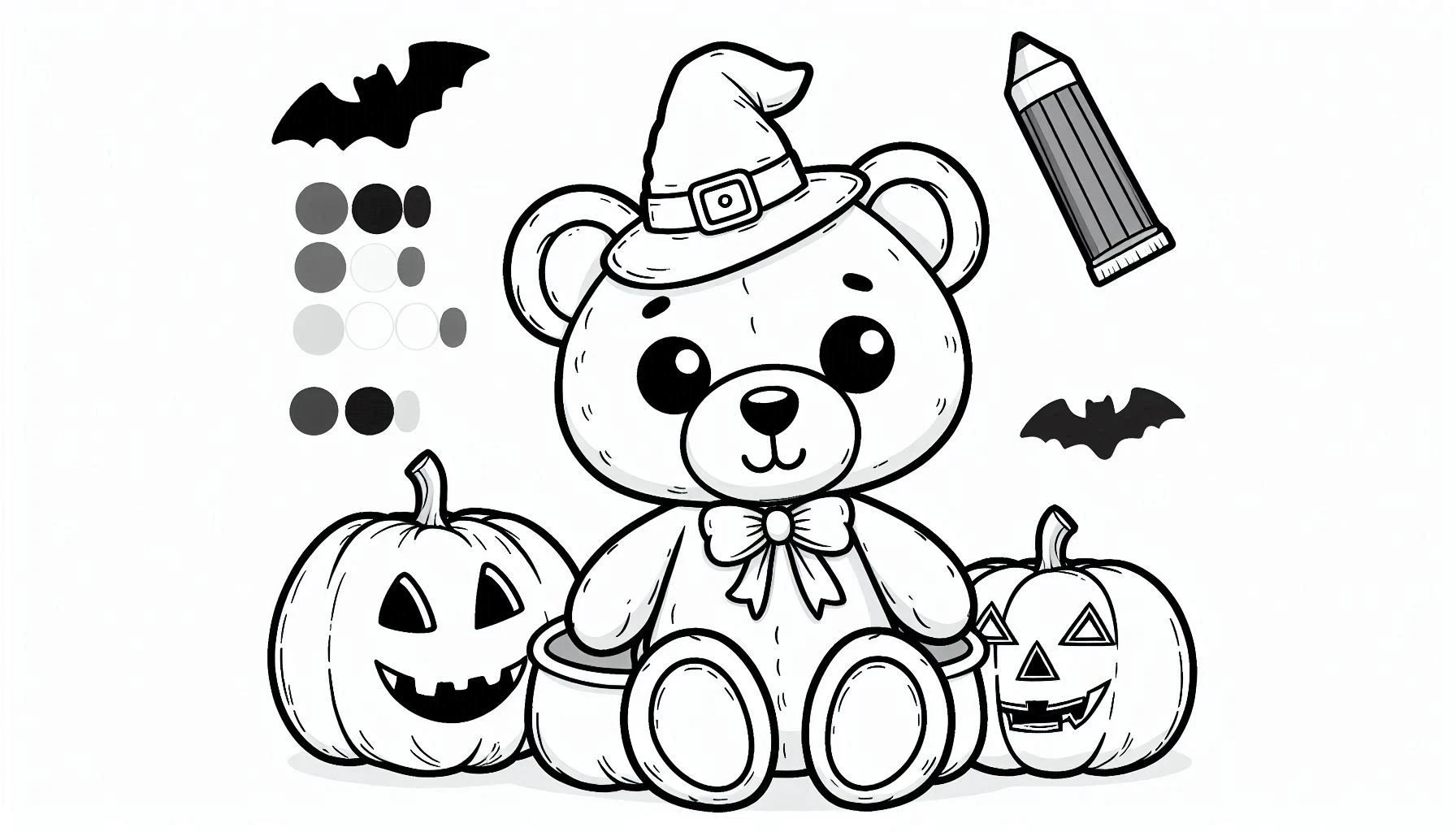 coloriage Nounours à imprimer gratuitement pdf