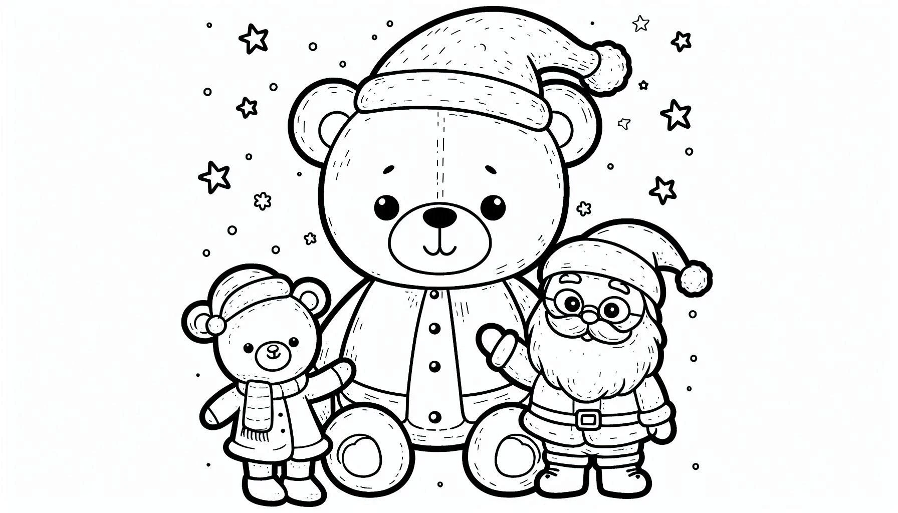 coloriage Nounours a imprimer gratuitement