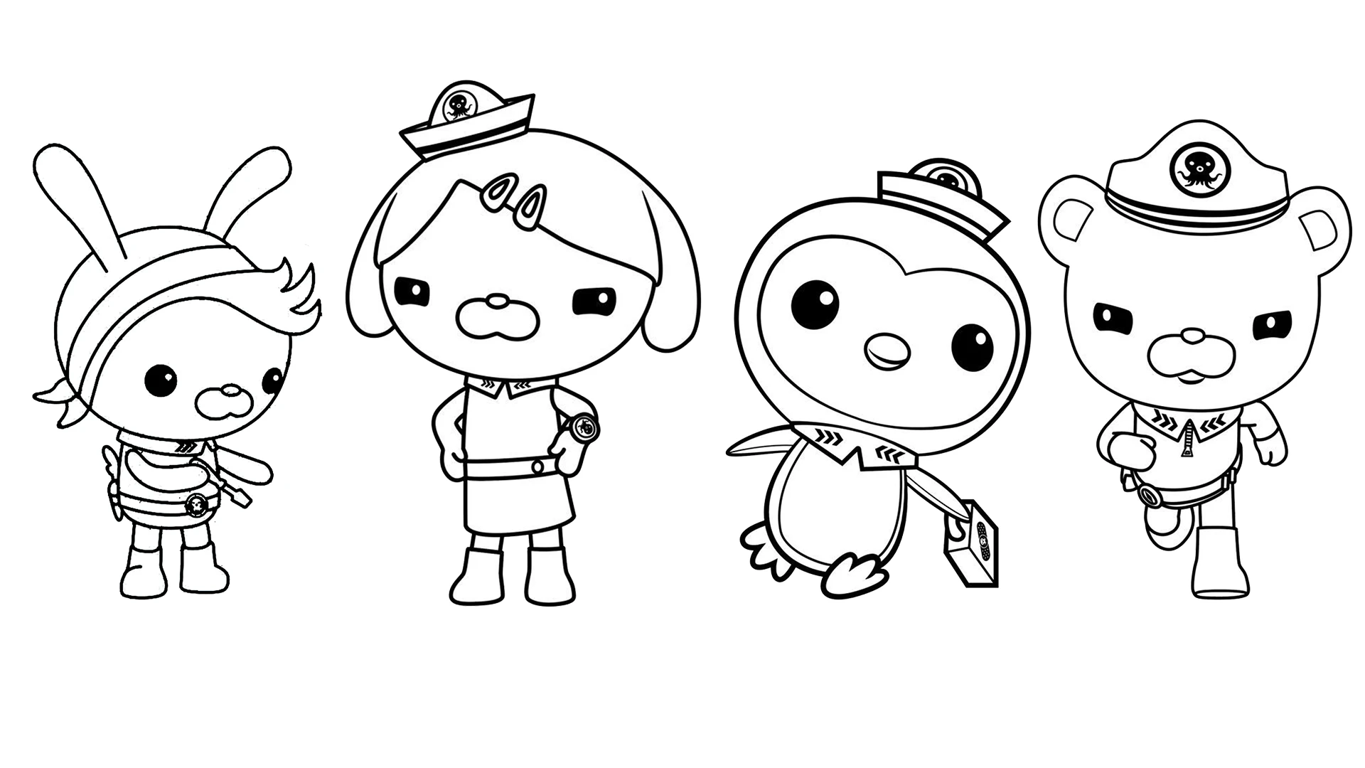 45 Octonauts Coloring Pages Dive Into The Ocean With Your Pencils