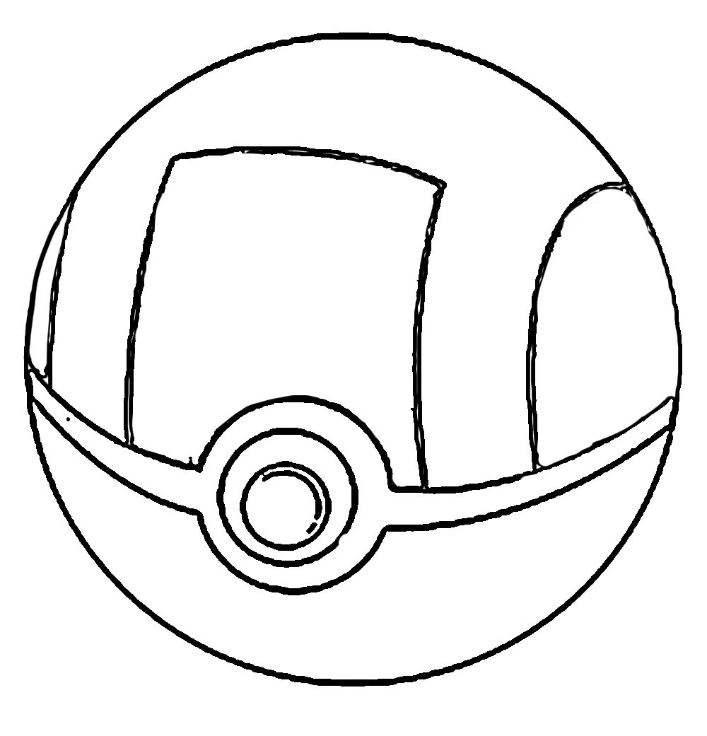 coloriage Pokeball et dessin a imprimer