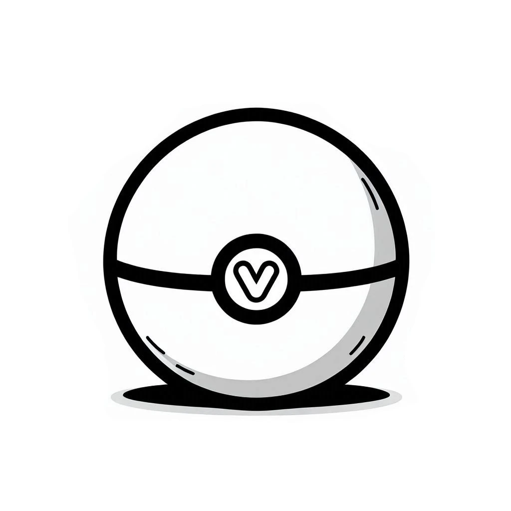 coloriage Pokeball pour enfant