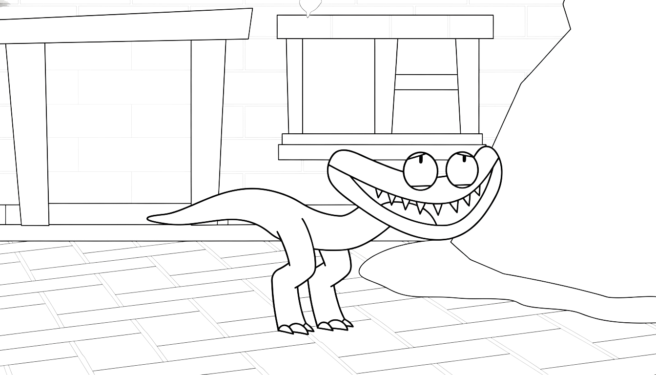 coloriage Rainbow Friends updated a dessiner et imprimer