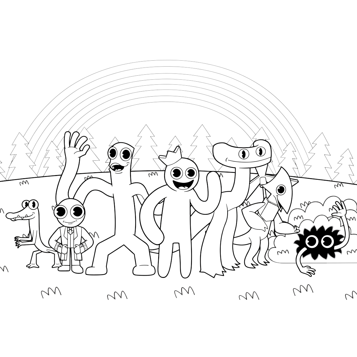 34 Coloriage Rainbow Friends Gratuit Et Plein De Fun 34 Coloriage Rainbow Friends Gratuit Et Plein De Fun