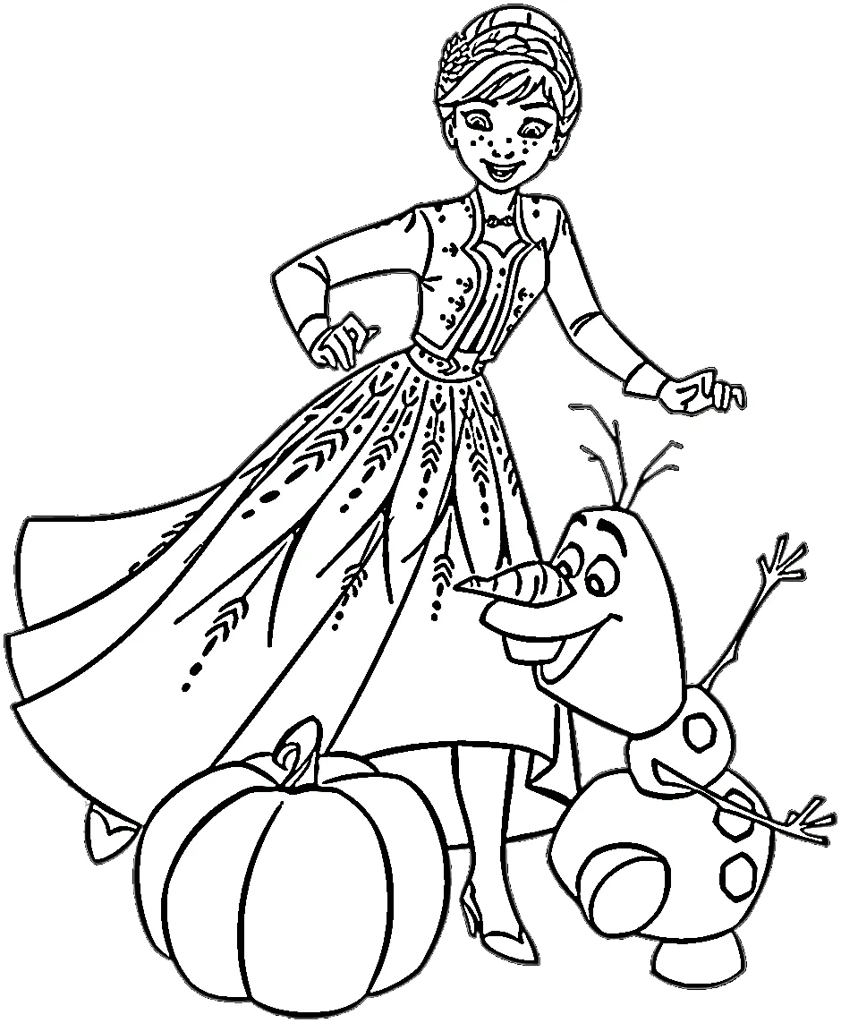 télécharger coloriage Reine Des Neiges 2 gratuit 2