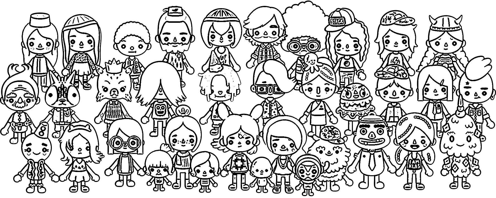 45 Coloriage Toca Boca Gratuit Imprimer ColoriageVIP