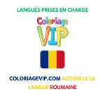 Coloriagevip.com toivottaa romanian kielen tervetulleeksi