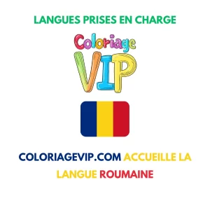 Coloriagevip.com accueille la langue roumaine