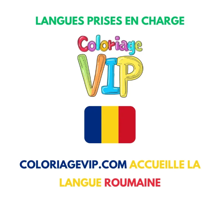 Coloriage Coloriagevip.com accueille la langue roumaine