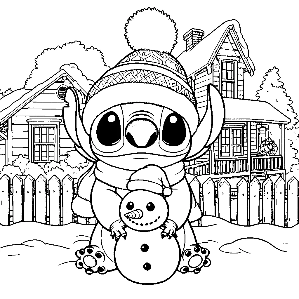 77 Stitch Coloring Pages Free To Print Or Download