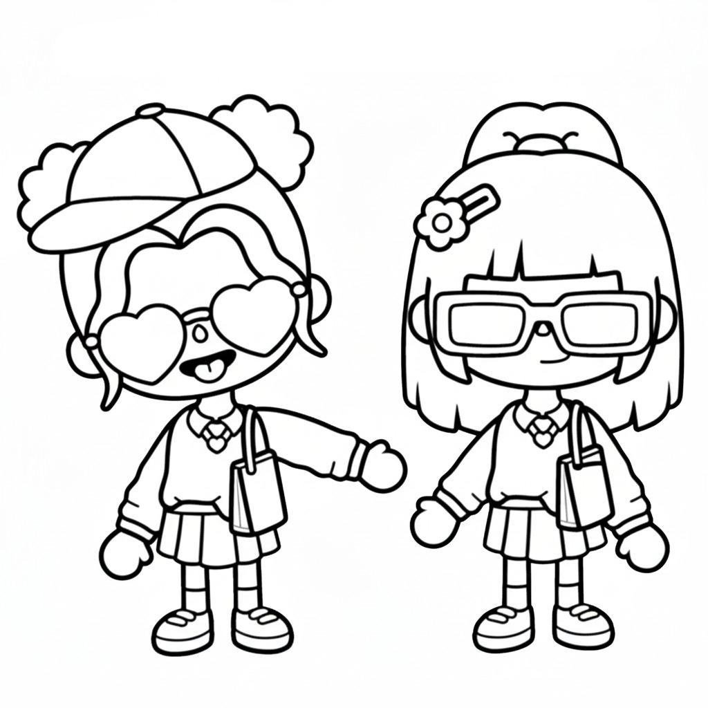 45 Coloriage Toca Boca Gratuit Imprimer ColoriageVIP