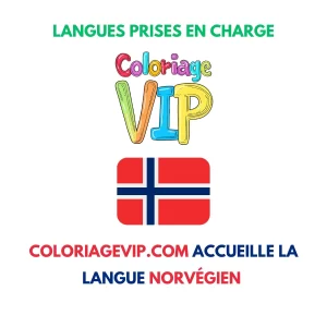 Oh là là ! Coloriagevip.com parle norvégien !