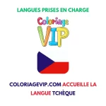Coloriagevip.com souhaite la bienvenue aux petits artistes tchèques !
