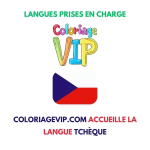 Coloriagevip.com souhaite la bienvenue aux petits artistes tchèques !