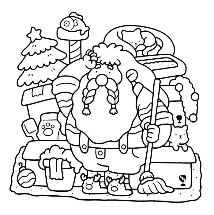 coloriage Coco Wyo à imprimer pour enfant de 10 ans