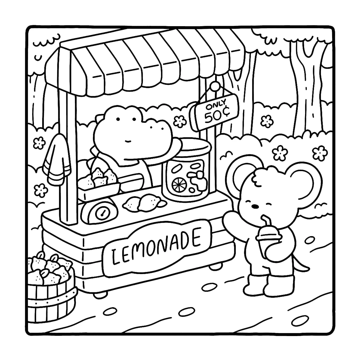 coloriage Coco Wyo à imprimer pour enfant de 6 ans 1