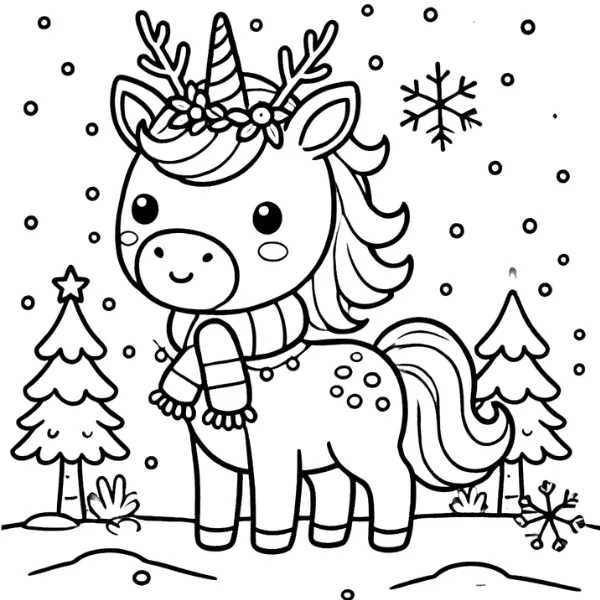 Licorne de Noël thumbnail