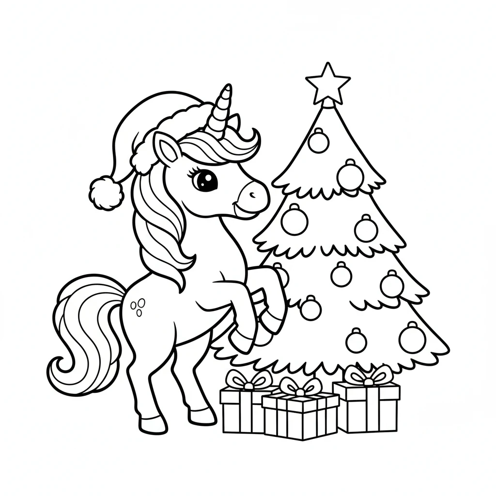 Licorne de Noël thumbnail