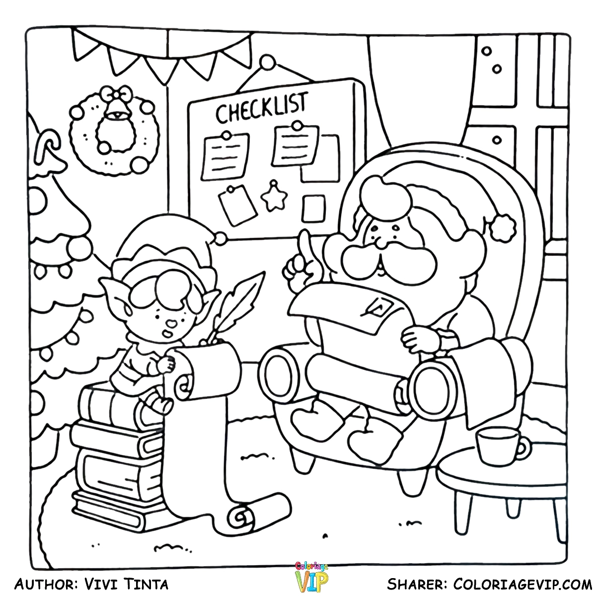 coloriage Merry Lights pour enfant de 8 ans 1