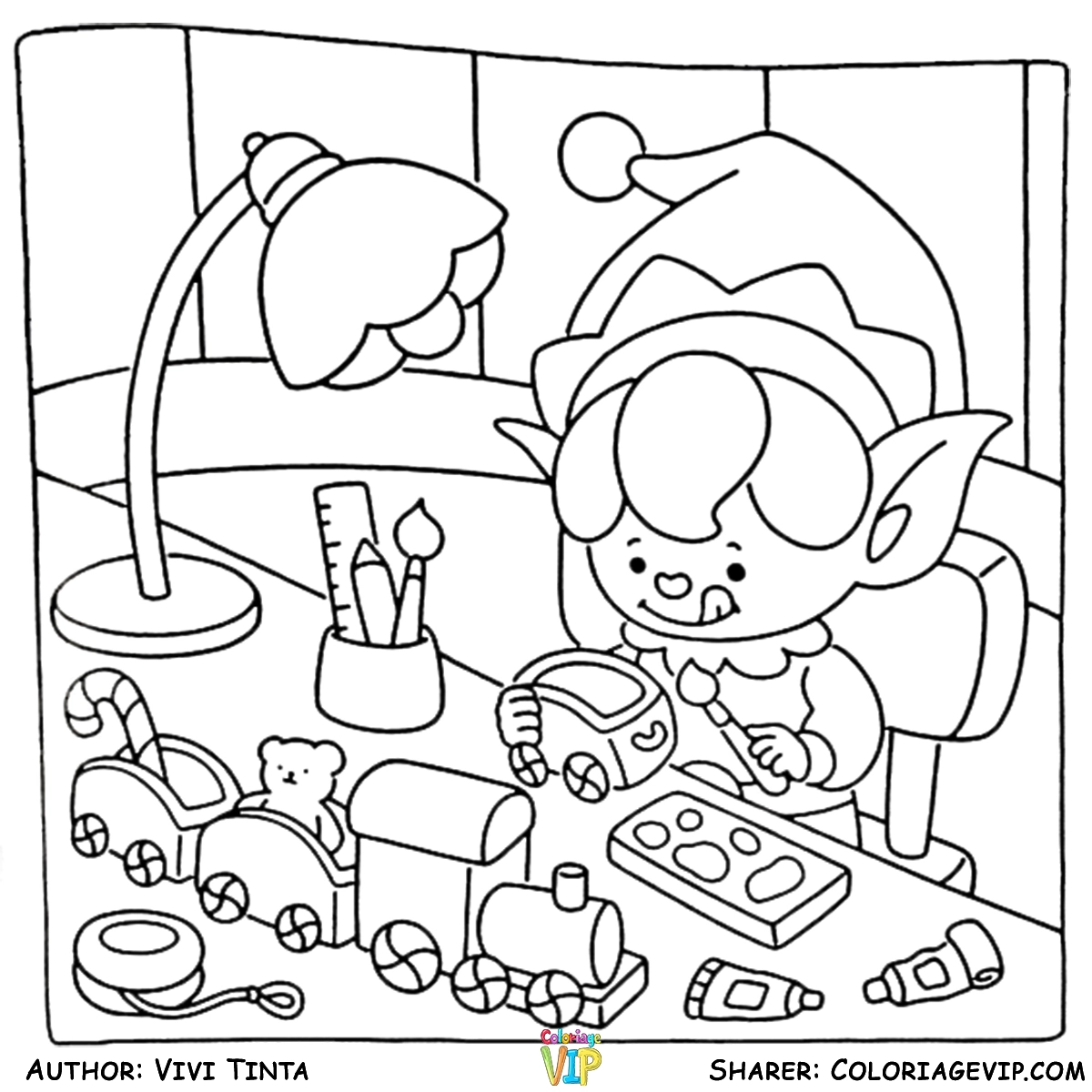 coloriage Merry Lights pour enfants