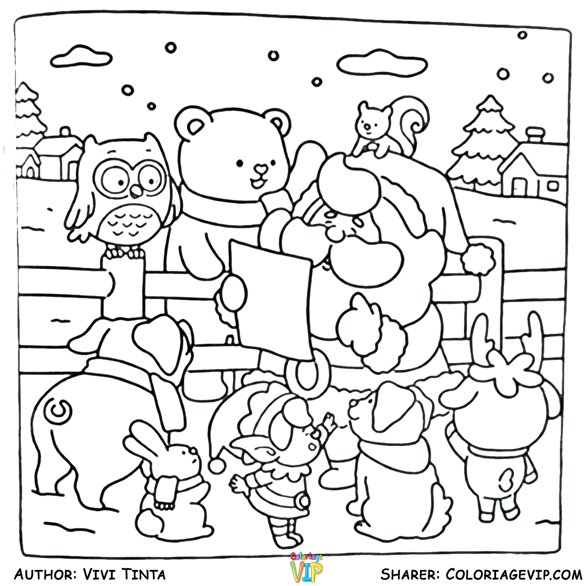 coloriage Merry Lights à imprimer pour enfants 2