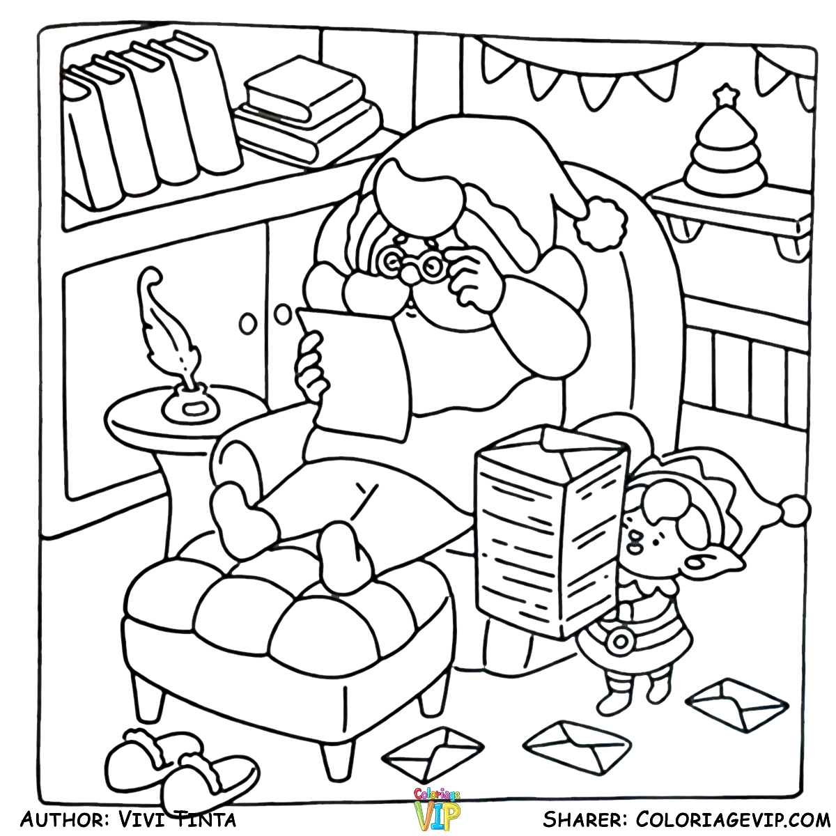 coloriage Merry Lights pour enfant de 8 ans