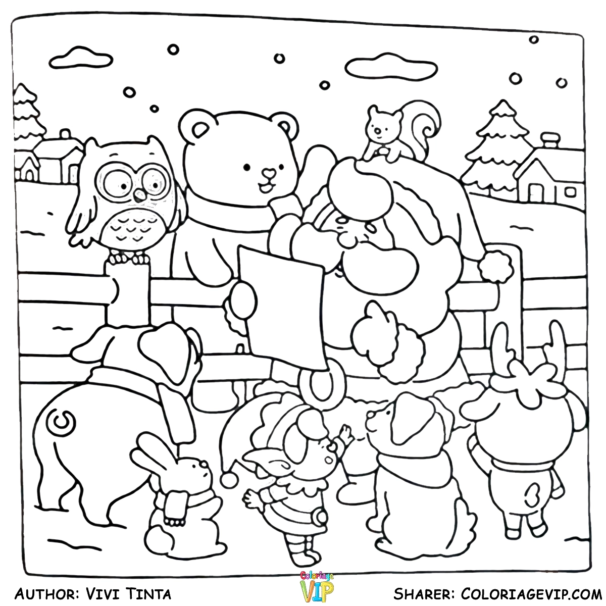 coloriage Merry Lights à imprimer pdf