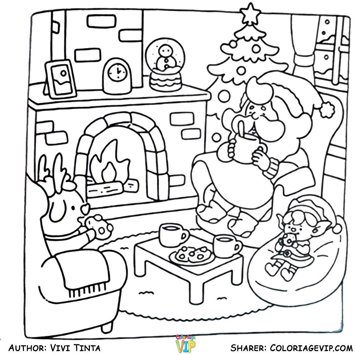 coloriage Merry Lights à imprimer pour enfants 1