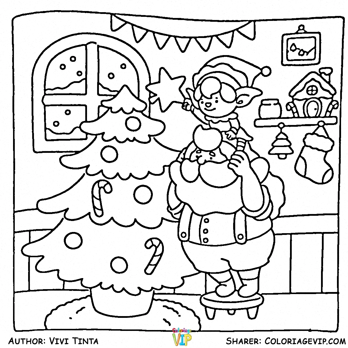 coloriage Merry Lights pour enfant gratuit