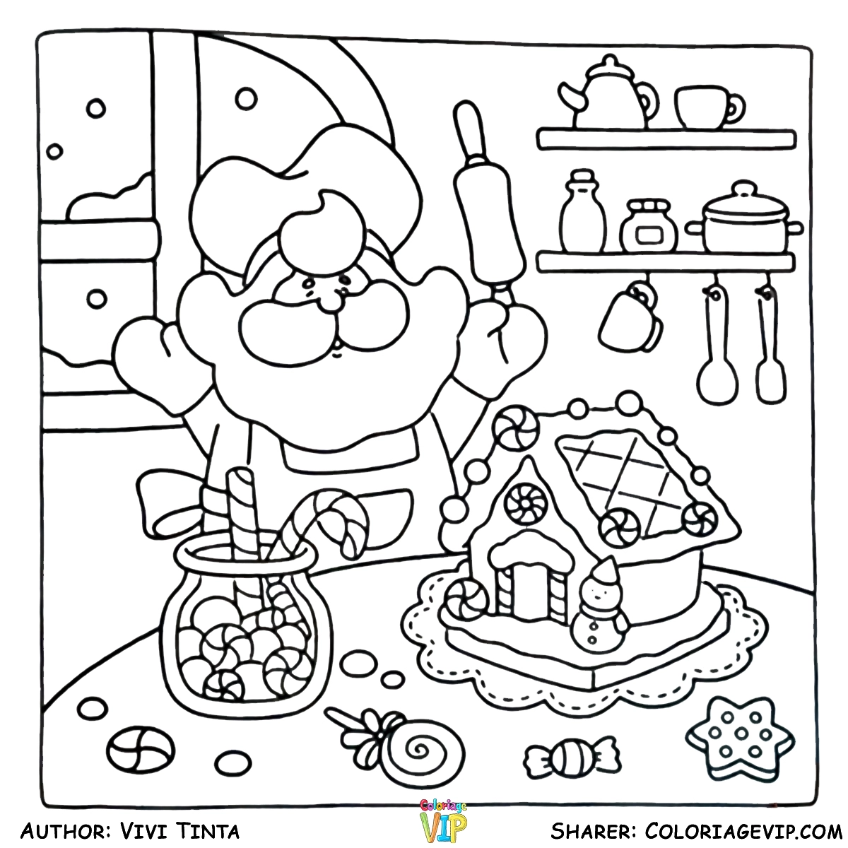 coloriage Merry Lights et dessin a imprimer