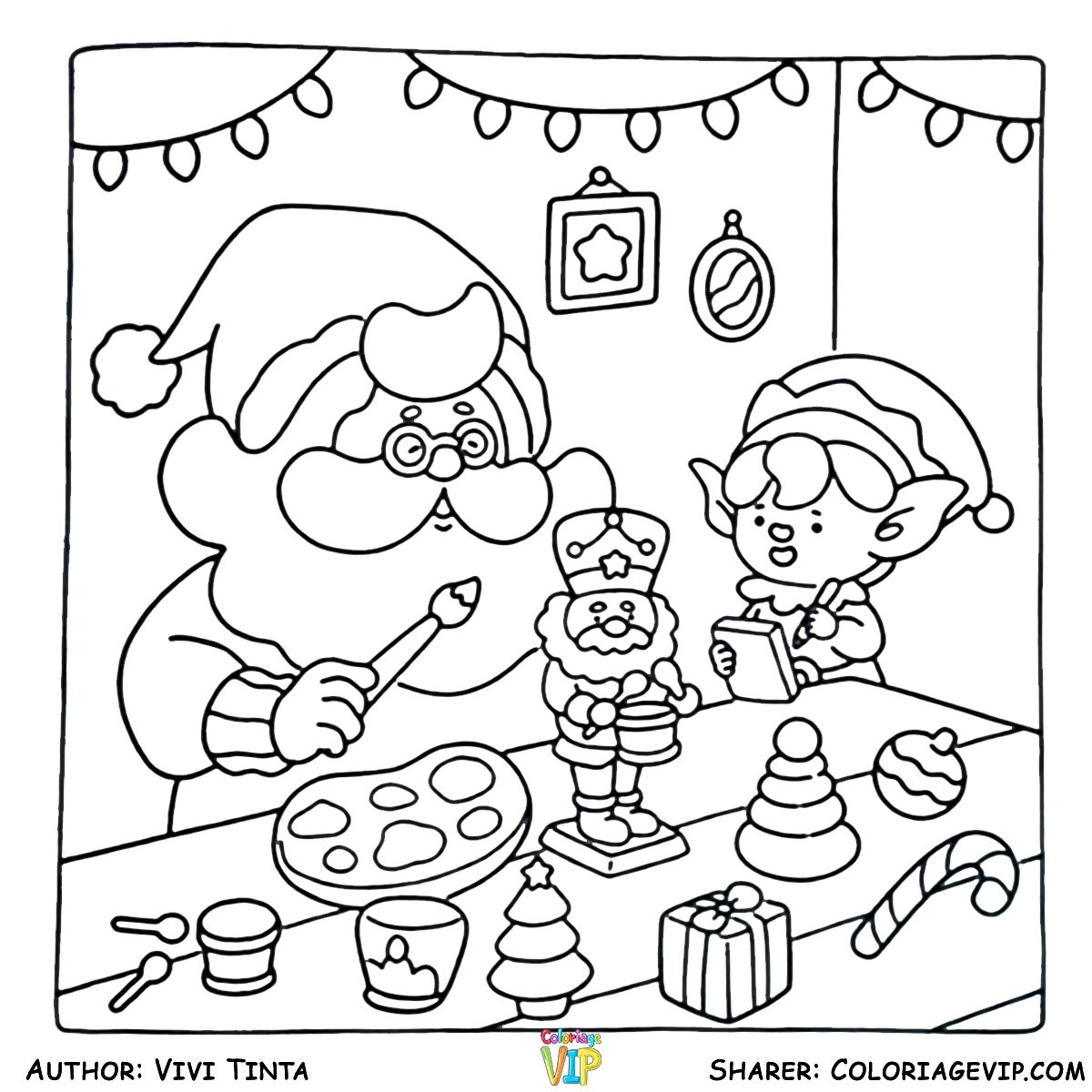 imprimer coloriage Merry Lights gratuit 1